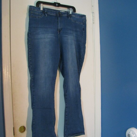 YMI Denim Jeans Plus Size 22S 22 Short Straight Leg Blue Jean SALE - Picture 4 of 7